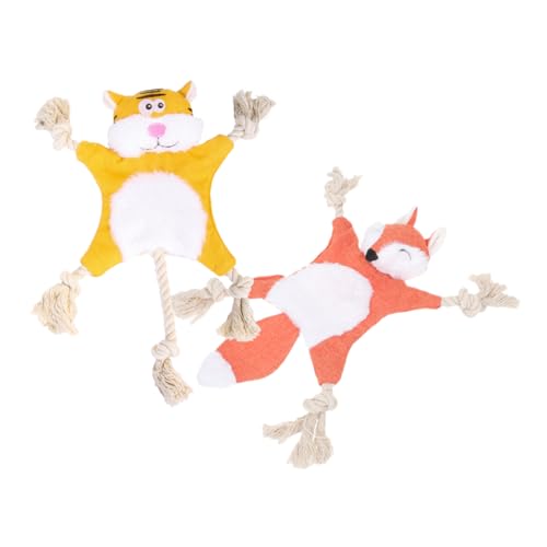 COLLBATH 2er Satz Hunde Kauspielzeug Ohne Füllung Beißspielzeug Für Hunde Robustes Plüschspielzeug Für Welpen Und Erwachsene COLLBATH 2er Satz Hunde Kauspielzeug Ohne Füllung Beißspielzeug Für Hunde Robustes Plüschspielzeug Für Welpen Und Erwachsene von COLLBATH