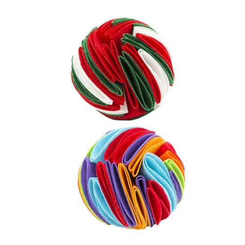 COLLBATH 2 STÜCKE Hund Schnüffelspielzeug für Welpen Spielzeug Haustier Schnüffelbälle Feines Material Interaktives Kauspielzeug für Hunde Langsam Feeder Bälle COLLBATH 2 STÜCKE Hund Schnüffelspielzeug für Welpen Spielzeug Haustier Schnüffelbälle Feines Material Interaktives Kauspielzeug für Hunde Langsam Feeder Bälle von COLLBATH