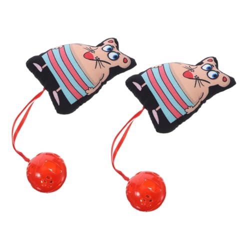COLLBATH 2stücke Katzenspielzeug Mit Glocke Plüschmaus Für Katzen Und Kätzchen Interaktives Spielzeug Zur Training Fördert Bewegung Und Mentale Aktivität Für Spiel Und Spaß COLLBATH 2stücke Katzenspielzeug Mit Glocke Plüschmaus Für Katzen Und Kätzchen Interaktives Spielzeug Zur Training Fördert Bewegung Und Mentale Aktivität Für Spiel Und Spaß von COLLBATH