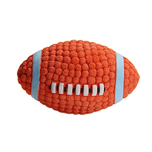 COLLBATH 2st Kauspielzeug Für Hunde Kleines Hundespielzeug Quietschendes Training Outdoor-spielset Hündchenspielzeug Haustier Spielzeug Für Draußen Hundekauen Gummi Fußball Unzerstörbar von COLLBATH