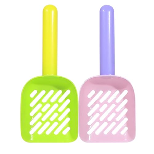 COLLBATH 2pcs Katzenstreu Schaufel Original Tofu Katzenstreu Scoop Katze Sand Schaufel Kunststoff Zufällige Farbe COLLBATH 2pcs Katzenstreu Schaufel Original Tofu Katzenstreu Scoop Katze Sand Schaufel Kunststoff Zufällige Farbe von COLLBATH