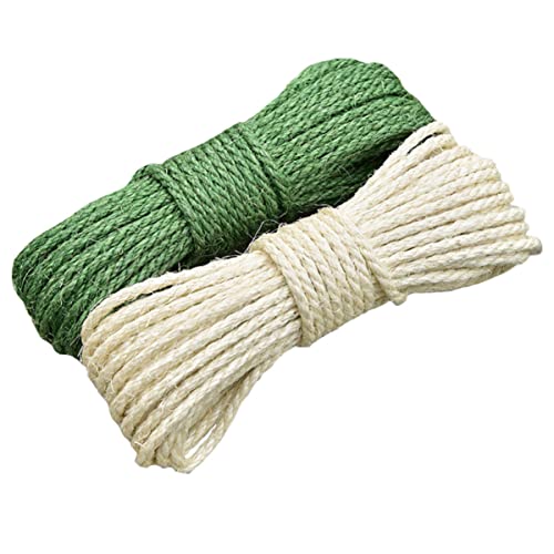 COLLBATH 2pcs 20m Jute Seil Katze Kratzbaum Ersatz Für Katze Wicklung Seil COLLBATH 2pcs 20m Jute Seil Katze Kratzbaum Ersatz Für Katze Wicklung Seil von COLLBATH