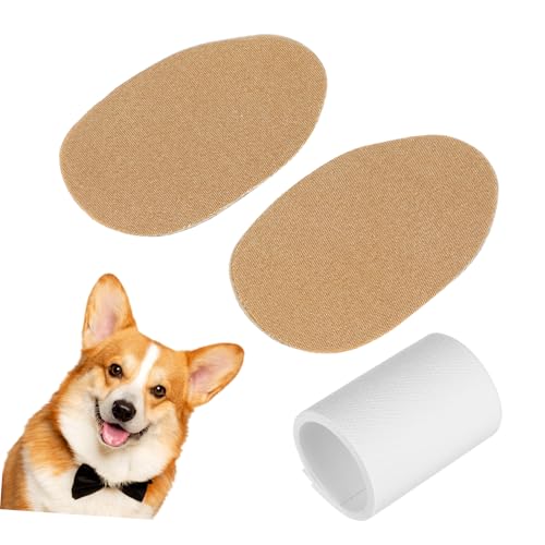 COLLBATH 3 Paare Ohraufrichter Für Haustiere Stehendes Klebeband Für Welpenohren Aufkleber Bellen Ohrenreiniger-Ohr-Taping-Set Husky - Ohrabdeckung Für Die Hundepflege Co Vlies COLLBATH 3 Paare Ohraufrichter Für Haustiere Stehendes Klebeband Für Welpenohren Aufkleber Bellen Ohrenreiniger-Ohr-Taping-Set Husky - Ohrabdeckung Für Die Hundepflege Co Vlies von COLLBATH