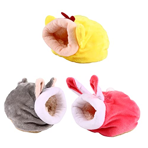 COLLBATH Meerschweinchen-Höhlenbett 3-teilig warmes Nest-Set Hamsterbettwäsche pelziges Freundesnest weicher Haustierunterstand für den Winter COLLBATH Meerschweinchen-Höhlenbett 3-teilig warmes Nest-Set Hamsterbettwäsche pelziges Freundesnest weicher Haustierunterstand für den Winter von COLLBATH