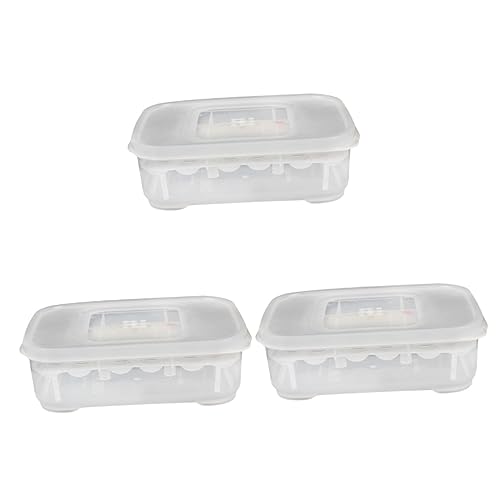 COLLBATH 3stücke Transparentes Brutkasten-inkubator Schlangen Und Eidechsen Mit Thermometer Einfach Zu Reinigen Für Eier Für Reptilienhaltung Und Zucht von COLLBATH
