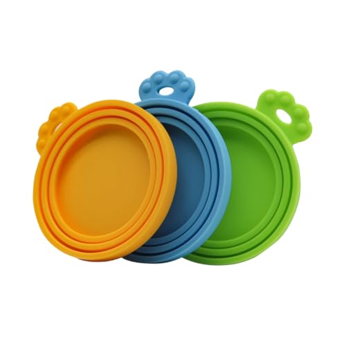COLLBATH 3 Stück Haustier Dosendeckel Multifunktions Tierfutter Dosendeckel Tierfutterkonservierung Katzen Und Hundefutterdosendeckel Tiernahrungsbehälter Hundedosendeckel COLLBATH 3 Stück Haustier Dosendeckel Multifunktions Tierfutter Dosendeckel Tierfutterkonservierung Katzen Und Hundefutterdosendeckel Tiernahrungsbehälter Hundedosendeckel von COLLBATH
