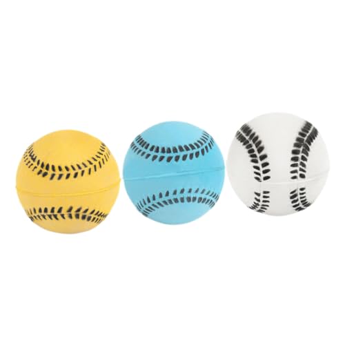 COLLBATH 3 Stück Haustier Gummiball Kleines Hundespielzeug Apportierball Für Hunde Aggressive Kauer Welpenspielzeug Tragbare Welpenbälle Sport Haustierspielzeug Ball Für Hunde COLLBATH 3 Stück Haustier Gummiball Kleines Hundespielzeug Apportierball Für Hunde Aggressive Kauer Welpenspielzeug Tragbare Welpenbälle Sport Haustierspielzeug Ball Für Hunde von COLLBATH
