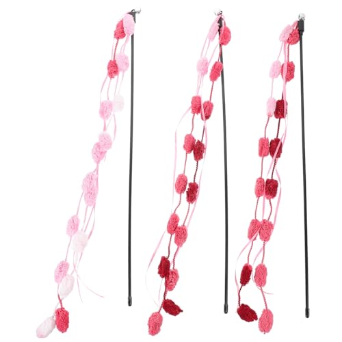 COLLBATH 3stücke Teiliges Interaktives Katzenspielzeug Bunte Katzenangel Mit Lustigem Design Fördert Die Aktivität Wohlbefinden Von Katzen Innenräumen Für Tägliches Spielen Und COLLBATH 3stücke Teiliges Interaktives Katzenspielzeug Bunte Katzenangel Mit Lustigem Design Fördert Die Aktivität Wohlbefinden Von Katzen Innenräumen Für Tägliches Spielen Und von COLLBATH