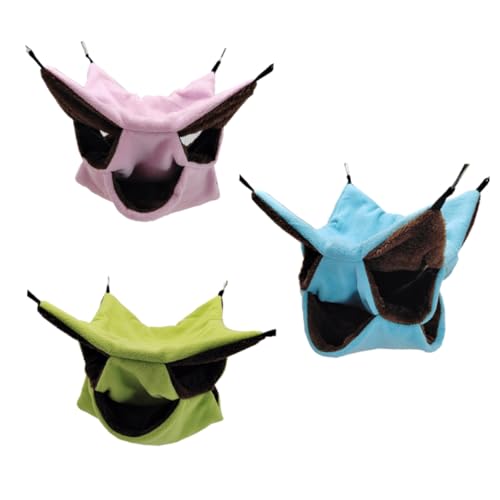 COLLBATH 3-lagiges Plüsch Für Kleintiere Komfort-hängematte 30 X 30 cm Warmes Nest Für Hamster Katzen Ratten 3-teiliges Set COLLBATH 3-lagiges Plüsch Für Kleintiere Komfort-hängematte 30 X 30 cm Warmes Nest Für Hamster Katzen Ratten 3-teiliges Set von COLLBATH
