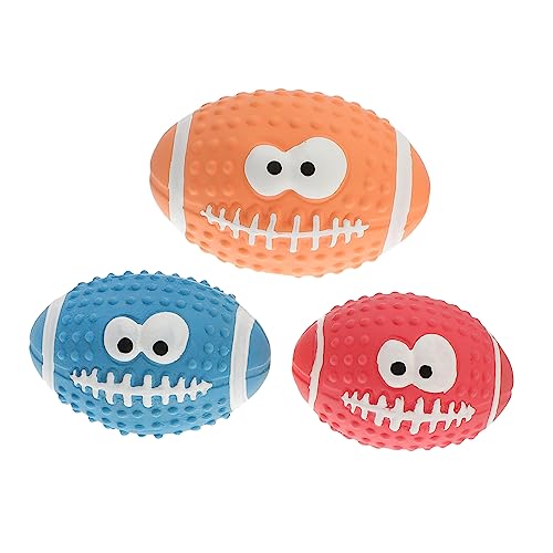 COLLBATH 3 Stück Sprach -Latex -hundespielzeug Aggressive Kau - Hundespielzeug Im Freien Hund Quietscher Quietschender Ball Als Hundespielzeug Emulsion Zufällige Farbe COLLBATH 3 Stück Sprach -Latex -hundespielzeug Aggressive Kau - Hundespielzeug Im Freien Hund Quietscher Quietschender Ball Als Hundespielzeug Emulsion Zufällige Farbe von COLLBATH