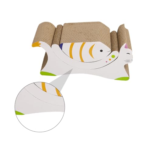 COLLBATH 3 Stück Teiliges Katzen Kratzspielzeug aus Wellpappe für Katzen Kratzen und Entspannen Sicheres Design mit Ausreichender Kratzfläche COLLBATH 3 Stück Teiliges Katzen Kratzspielzeug aus Wellpappe für Katzen Kratzen und Entspannen Sicheres Design mit Ausreichender Kratzfläche von COLLBATH