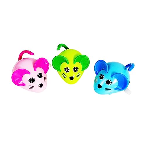 COLLBATH 3 Stücke Uhrwerk Ratte Spielzeug Für Katze Spielzeug Pet Supplies Farbe Zufällig von COLLBATH