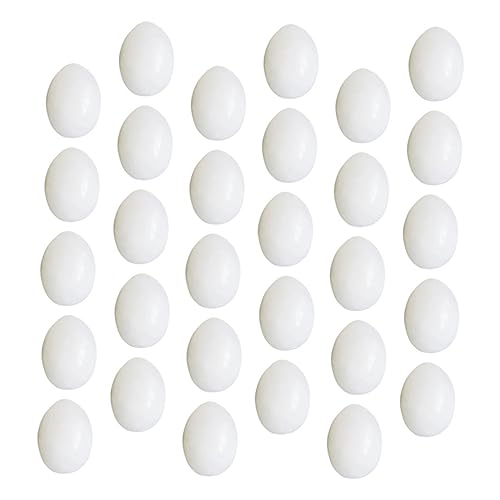 COLLBATH 30 Stücke Sichere Realistische Gefälschte Taube Eier Für Vogel Decor Inkubation Praxis COLLBATH 30 Stücke Sichere Realistische Gefälschte Taube Eier Für Vogel Decor Inkubation Praxis von COLLBATH
