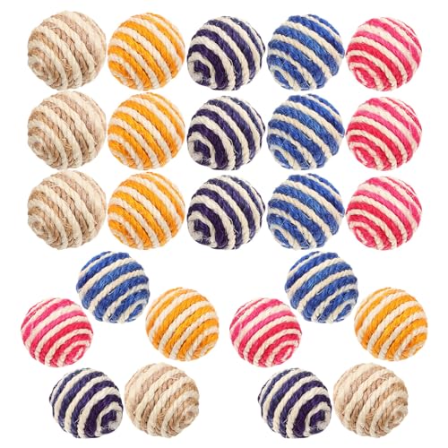 COLLBATH 35 Stück Sisalbälle Für Katzen Katzenspielzeug Kätzchen Katzentunnel Für Hauskatzen Katzenkorb Sisal Kratzbaum Nervenspielzeug Rattanbälle Katzenmäuse Lustiges Spiel COLLBATH 35 Stück Sisalbälle Für Katzen Katzenspielzeug Kätzchen Katzentunnel Für Hauskatzen Katzenkorb Sisal Kratzbaum Nervenspielzeug Rattanbälle Katzenmäuse Lustiges Spiel von COLLBATH