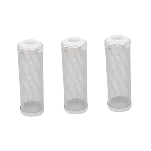 COLLBATH 3St Aquarienwassereinlass-Schutzabdeckung Filter für Fischbecken Pumpe Schutzaquarium Sieb für Aquarien klopfen Silve Silberfarbe Aquarienwassereinlassabdeckung Aquarienfilter Weiß COLLBATH 3St Aquarienwassereinlass-Schutzabdeckung Filter für Fischbecken Pumpe Schutzaquarium Sieb für Aquarien klopfen Silve Silberfarbe Aquarienwassereinlassabdeckung Aquarienfilter Weiß von COLLBATH