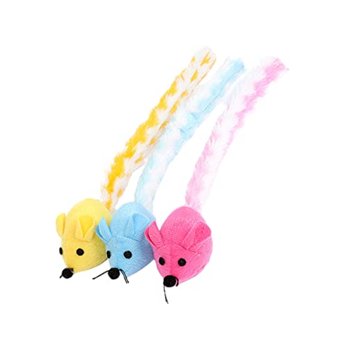 COLLBATH Lustige Katzenminze Spielzeug Katze Teaser Spielzeug Katzenminze Plüsch Mäuse Katze Interaktives Spielzeug COLLBATH Lustige Katzenminze Spielzeug Katze Teaser Spielzeug Katzenminze Plüsch Mäuse Katze Interaktives Spielzeug von COLLBATH