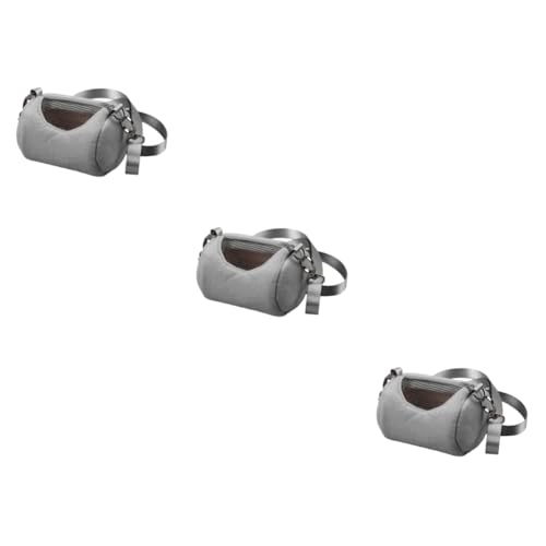 COLLBATH 3St Hamsterträger Hamster käfig Hamster cage Hamster-Rucksack Haustier Reisetasche Hamstertasche Hamsterkäfig Aufbewahrungstasche Transportbox für Hamster Haustiertasche Grey COLLBATH 3St Hamsterträger Hamster käfig Hamster cage Hamster-Rucksack Haustier Reisetasche Hamstertasche Hamsterkäfig Aufbewahrungstasche Transportbox für Hamster Haustiertasche Grey von COLLBATH