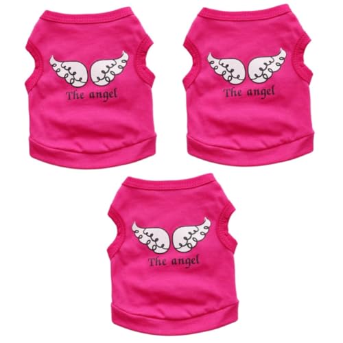 COLLBATH 3 Stücke Entzückende Welpen Kleid Haustier Kleidung Hund Weste Hund Mantel Modische Pet Outfit COLLBATH 3 Stücke Entzückende Welpen Kleid Haustier Kleidung Hund Weste Hund Mantel Modische Pet Outfit von COLLBATH
