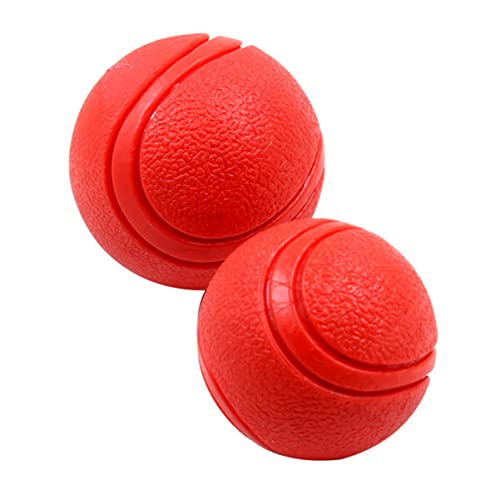 COLLBATH 3-teiliges Set Pet Face Hundespielzeug Trainingsbälle Für Aggressives Kauen Springen Höher Als Tennisbälle Rot Heimtierbedarf COLLBATH 3-teiliges Set Pet Face Hundespielzeug Trainingsbälle Für Aggressives Kauen Springen Höher Als Tennisbälle Rot Heimtierbedarf von COLLBATH