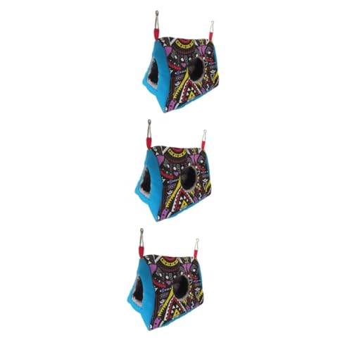 COLLBATH 3St Indoor-Vogelnest Plüsch Papageiennest Hängemattenspielzeug für Vögel Hamster hängt Hängematte zum Aufhängen von Vögeln Vogelhaus Papageienhaus Schlafunterlage für Papageien COLLBATH 3St Indoor-Vogelnest Plüsch Papageiennest Hängemattenspielzeug für Vögel Hamster hängt Hängematte zum Aufhängen von Vögeln Vogelhaus Papageienhaus Schlafunterlage für Papageien von COLLBATH