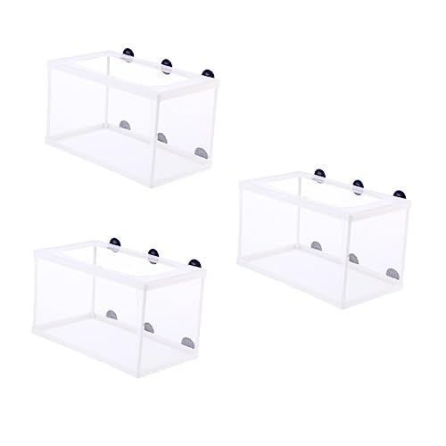 COLLBATH Aquarium Netz Mit Saugnäpfe Für Kleine Fische Isolation Boxen Fischzuchtbox Mit Transparentem Design COLLBATH Aquarium Netz Mit Saugnäpfe Für Kleine Fische Isolation Boxen Fischzuchtbox Mit Transparentem Design von COLLBATH