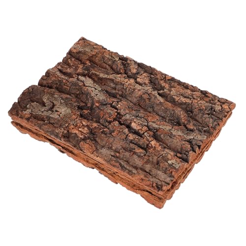 COLLBATH Baumrinde Hintergrund Kork Selbstklebende Reptil Tank Zubehör 3pcs Pack von COLLBATH
