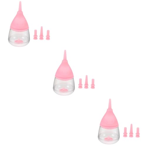 COLLBATH 3 Stücke Brechen Widerstand Katze Stillflasche Pet Feeder Für Welpen Kätzchen von COLLBATH