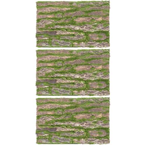 COLLBATH 3St Terrariendekorationen Korkrinde von Reptilien Reptil Terrarium Kletterrinde Kletterplattform für Reptilien Klettermatte für Reptilien Reptilienzubehör Zubehör für Reptilien von COLLBATH