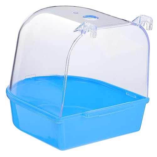 COLLBATH 3St für Vögel abgedeckt Vogelwanne hängender Vogeltränkenwürfel Wellensittichkäfig für große Vögel Kanarienvogel Käfige Birds Little Bird Papageienbad abgedeckt Vogelbadkäfig Blue COLLBATH 3St für Vögel abgedeckt Vogelwanne hängender Vogeltränkenwürfel Wellensittichkäfig für große Vögel Kanarienvogel Käfige Birds Little Bird Papageienbad abgedeckt Vogelbadkäfig Blue von COLLBATH