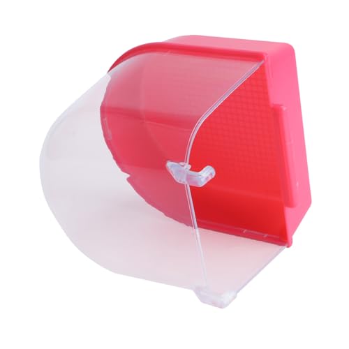 COLLBATH 3 Stücke Papagei Bad Abgedeckt Für Vögel Käfig Für Vögel Und Kanarienvögel Rot Kunststoff COLLBATH 3 Stücke Papagei Bad Abgedeckt Für Vögel Käfig Für Vögel Und Kanarienvögel Rot Kunststoff von COLLBATH