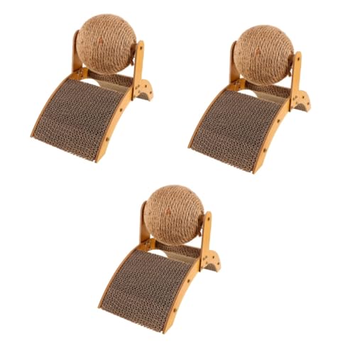 COLLBATH 3St kratzbaum für Katzen Krallenspielzeug für Katzen Kätzchen Kratzunterlage Kratzspielzeug für Katzen Katzenkratzbrett bodenkätzchen Kratzer Stehen kätzchen kratzball hölzern COLLBATH 3St kratzbaum für Katzen Krallenspielzeug für Katzen Kätzchen Kratzunterlage Kratzspielzeug für Katzen Katzenkratzbrett bodenkätzchen Kratzer Stehen kätzchen kratzball hölzern von COLLBATH