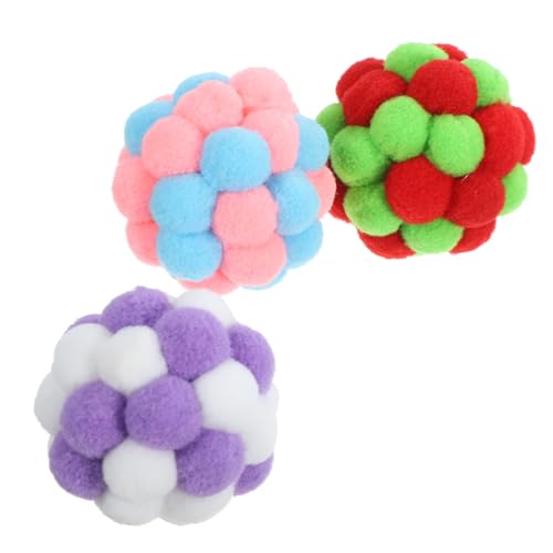 COLLBATH 3St Katzenglockenball Pet Bälle Spielzeug kauspielzeug für katzenspielzeug Interactive cat Toy spielzeuge Kätzchen Spielzeug Haustierbälle Spielzeug für Haustiere Geschenkbox COLLBATH 3St Katzenglockenball Pet Bälle Spielzeug kauspielzeug für katzenspielzeug Interactive cat Toy spielzeuge Kätzchen Spielzeug Haustierbälle Spielzeug für Haustiere Geschenkbox von COLLBATH
