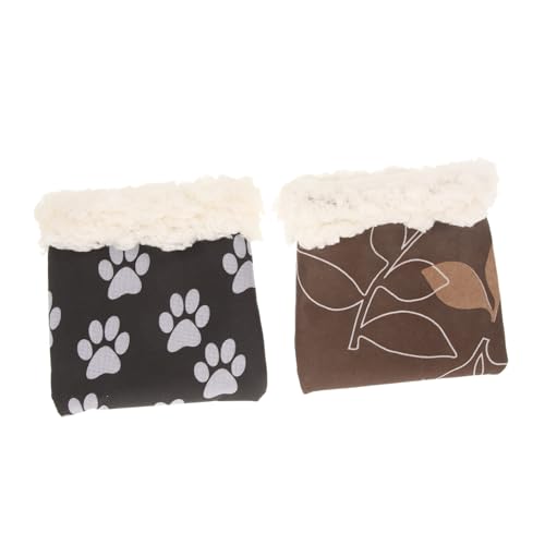 COLLBATH 3 Stücke Warme Hamster Wrap Bett Schlaf Sack Tragbare Pet Nest Weichen Schlafsack Für Haustiere von COLLBATH