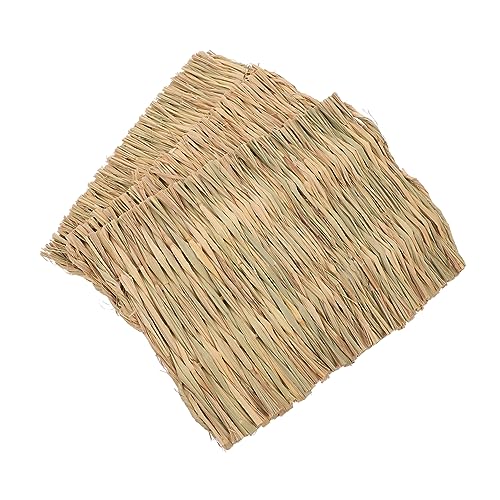 COLLBATH Strohmatte für Kaninchen 3er-Set große gewebte Grasmatte für Kaninchenkäfig natürliche Stroheinstreu leicht zu reinigende Strohmatte für Haustiere COLLBATH Strohmatte für Kaninchen 3er-Set große gewebte Grasmatte für Kaninchenkäfig natürliche Stroheinstreu leicht zu reinigende Strohmatte für Haustiere von COLLBATH