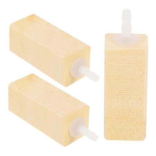 COLLBATH Blase für Aquarium 3 stücke Protein Skimmer Blase Stein Holz Bubbler Protein Skimmer Zubehör Air Stein von COLLBATH