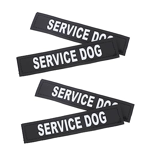 COLLBATH 4 Paare Geschirr mit hundeweste Aufkleber Welpenaufkleber reflektierendes hundehalsband cutermesserser Etikett für hundeweste Haustier Selbstklebender Aufkleber Pu COLLBATH 4 Paare Geschirr mit hundeweste Aufkleber Welpenaufkleber reflektierendes hundehalsband cutermesserser Etikett für hundeweste Haustier Selbstklebender Aufkleber Pu von COLLBATH