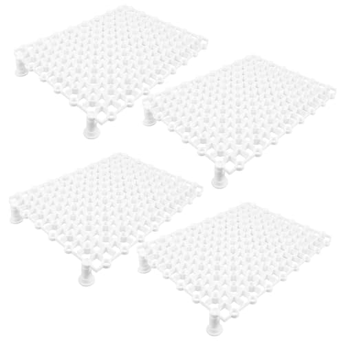 COLLBATH Aquarium Kistenbretter 4 Stück Platte Spleißen Aquarium Teiler Bodengitter Für Fisch Tank Sauber COLLBATH Aquarium Kistenbretter 4 Stück Platte Spleißen Aquarium Teiler Bodengitter Für Fisch Tank Sauber von COLLBATH