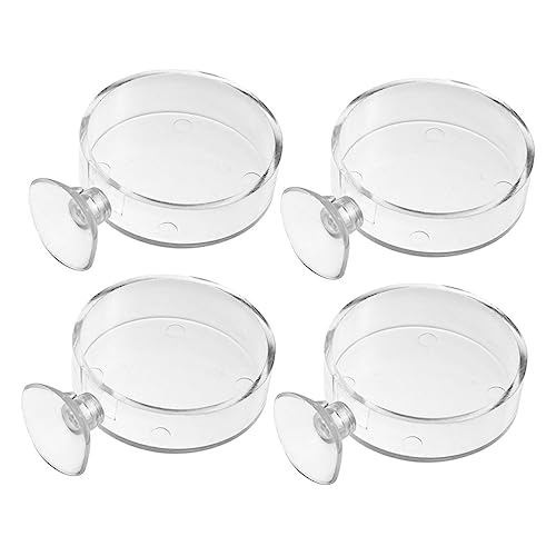 COLLBATH Fischfutterautomat Im 4er-Pack Futternapf Für Reptilien Aquarium-ausrüstung Mit Napfschalen Tablett Für Wassertiere COLLBATH Fischfutterautomat Im 4er-Pack Futternapf Für Reptilien Aquarium-ausrüstung Mit Napfschalen Tablett Für Wassertiere von COLLBATH