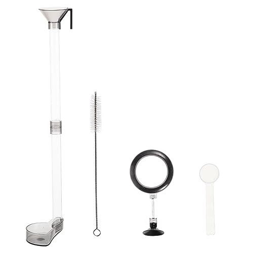 COLLBATH 4 Stück Futtersonde Für Fische Und Garnelen Futterrohr Für Garnelen Garnelenfuttergerichte Feederrohr Fütterungssonde Für Aquarienfische Futternapf Für Garnelen Aquarium Acryl von COLLBATH