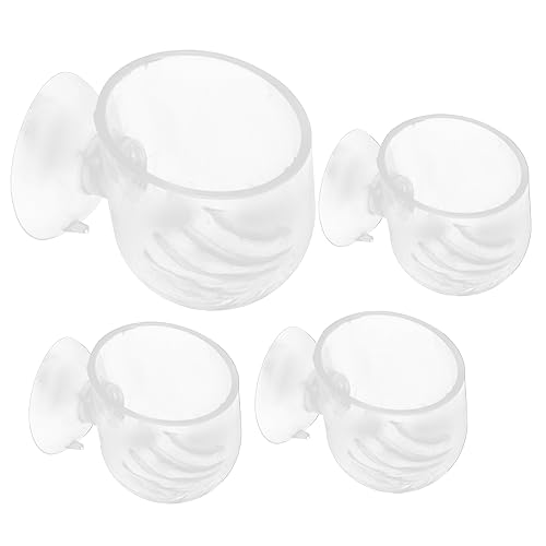 COLLBATH Aquarium Pflanzenhalter 4er Set Aquarium Blumentopf Löcher Für Süßwasseraquarien von COLLBATH