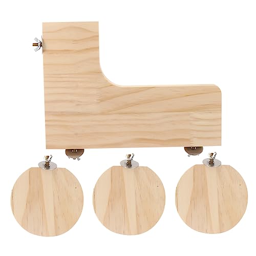 COLLBATH 4stücke Hamster Aktivitätsplattform Aus Holz Naturholz Pedal Für Hamsterkäfig Klettergerüst Für Kleintiere Spielzeug Für Chinchilla Und Andere Haustiere COLLBATH 4stücke Hamster Aktivitätsplattform Aus Holz Naturholz Pedal Für Hamsterkäfig Klettergerüst Für Kleintiere Spielzeug Für Chinchilla Und Andere Haustiere von COLLBATH