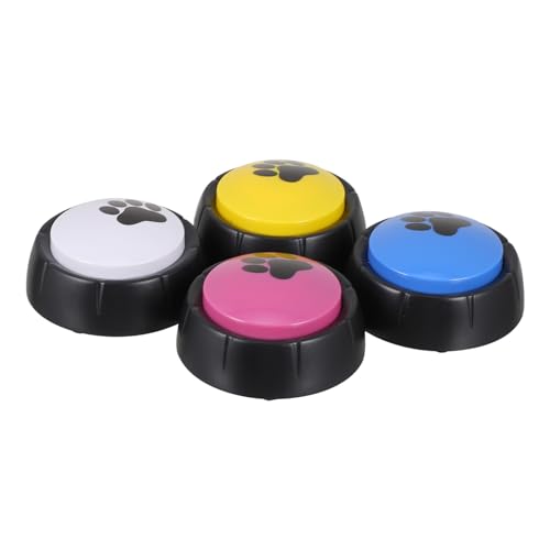COLLBATH 4 Stück Haustier Trainingsknopf Haustier Knöpfe Für Draußen Summer Mini Mini Haustier Tier Klicker Knopf Training Für Haustiere Sprechende Knöpfe Aufnahmeknöpfe COLLBATH 4 Stück Haustier Trainingsknopf Haustier Knöpfe Für Draußen Summer Mini Mini Haustier Tier Klicker Knopf Training Für Haustiere Sprechende Knöpfe Aufnahmeknöpfe von COLLBATH
