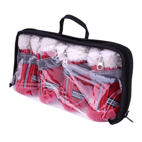 COLLBATH 4 Stück Herbst Winter Hundeschuhe Haustier Kurze Schuhe Haustier Kurze Stiefel Hundepfotenschutz Haustier rutschfeste Schuhe Chihuahua Schuhe Haustier Schneeschuhe Welpenschuhe COLLBATH 4 Stück Herbst Winter Hundeschuhe Haustier Kurze Schuhe Haustier Kurze Stiefel Hundepfotenschutz Haustier rutschfeste Schuhe Chihuahua Schuhe Haustier Schneeschuhe Welpenschuhe von COLLBATH