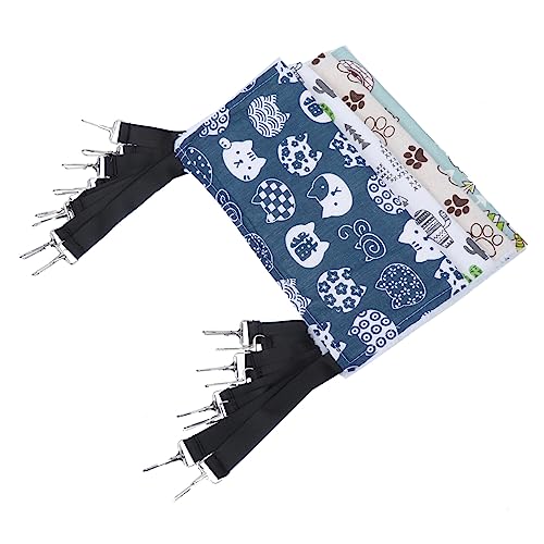 COLLBATH Haustiernestbett für Käfig 4 Stück Hängematten für Kleintiere warm und bequem COLLBATH Haustiernestbett für Käfig 4 Stück Hängematten für Kleintiere warm und bequem von COLLBATH