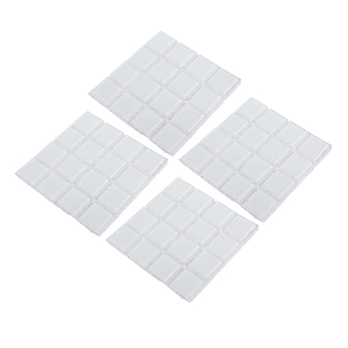 COLLBATH 4 Stück Kühlmatte für Kleine Haustiere Teiliges aus Kristallmaterial für Hamster und Chinchillas Natürliche Kühlung Chemikalien zu Reinigen Komfortable Schlafunterlage für Heiße von COLLBATH