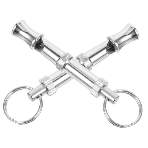COLLBATH 4 Stück Pfeife Aus Metall Hundepfeife Training Bester Hund Hundetrainingspfeife Hundepfeifentraining Ultraschallpfeife Trainingspfeife Für Haustiere Tauber Hund Silver COLLBATH 4 Stück Pfeife Aus Metall Hundepfeife Training Bester Hund Hundetrainingspfeife Hundepfeifentraining Ultraschallpfeife Trainingspfeife Für Haustiere Tauber Hund Silver von COLLBATH