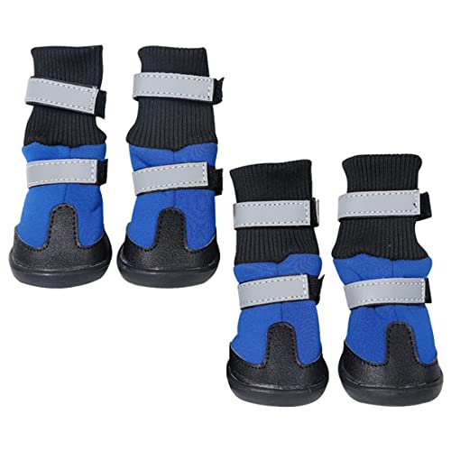 COLLBATH Schneestiefel Für Hunde Winter Outdoor Warm Schützt Pfoten Leicht Anziehbar COLLBATH Schneestiefel Für Hunde Winter Outdoor Warm Schützt Pfoten Leicht Anziehbar von COLLBATH