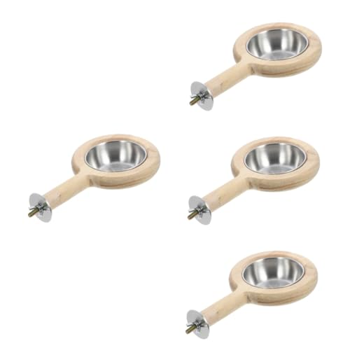 COLLBATH 4 Stücke Papagei Käfig Fütterung Tasse Vogel Barsch Schüssel Für Sittiche Nymphensittiche Conures COLLBATH 4 Stücke Papagei Käfig Fütterung Tasse Vogel Barsch Schüssel Für Sittiche Nymphensittiche Conures von COLLBATH