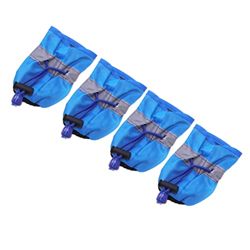 COLLBATH 4stücke Outdoor-Schuhe Für Hunde rutschfeste Regen Und Schneestiefel Haustierschuhe Aus Robustem Material Schützen Pfoten Vor Schädlichen Elementen Bequemer COLLBATH 4stücke Outdoor-Schuhe Für Hunde rutschfeste Regen Und Schneestiefel Haustierschuhe Aus Robustem Material Schützen Pfoten Vor Schädlichen Elementen Bequemer von COLLBATH