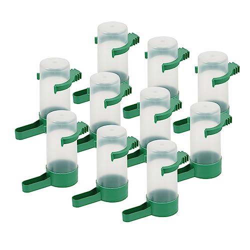 COLLBATH 4 Sets Automatische Vogel-trinkflasche Tauben-vogelfutterspender Wasserspender Für Den Außenbereich Tierhandlung Dekorativ 10 Stück * 4 von COLLBATH